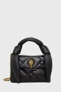 Kožená kabelka Kurt Geiger London čierna farba #192221