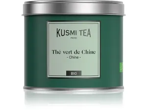 Kusmi Tea Sypaný zelený čaj Chinese green tea Bio, kovová dóza 100 g 21627A1070