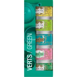 Kusmi Tea Green Teas Vzorkovník čajov balenie plechovka 5 x 25 g #153332