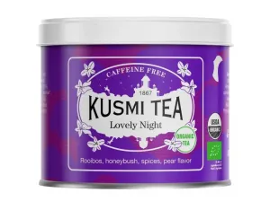Kusmi Tea Sypaný bylinný čaj Lovely Night Bio, kovová dóza 100 g 21679A1070