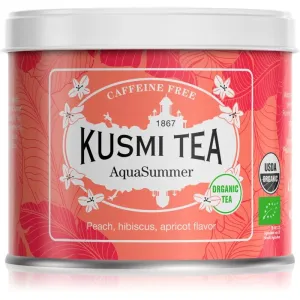 Kusmi Tea Sypaný ovocný čaj AquaSummer Bio, kovová dóza 100 g 21673A1070