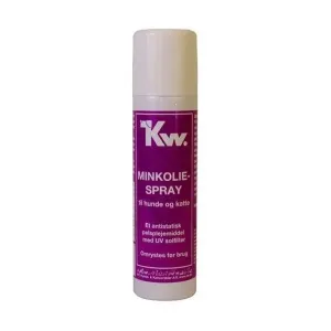 KW spray antistatický s norkovým olejom pre psy a mačky 220ml