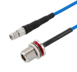 L-Com Lcca30009-Ft10 Rf Cable, Sma Plug-N-Type Jack, 10Ft