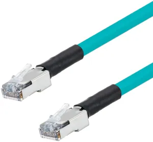 L-Com Trd824Hfo-Tel-10 Double Shielded Cat5E Outdoor High Flex Poe Industrial Ethernet Cable, Rj45, Tel, 10.0Ft