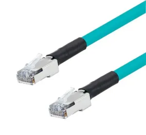 L-Com Trd824Hfo-Tel-200 Cat5E Double Shielded Outdoor High Flex Poe Industrial Ethernet Cable, Rj45, Tel, 200.0Ft