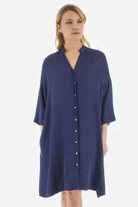 Blúzka La Martina Woman Shirt 3/4 Sleeve Heavy S Modrá 2