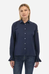 Košeľa La Martina Woman Shirt L/S Poplin Modrá 1