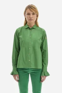 Košeľa La Martina Woman Shirt L/S Poplin Zelená 1