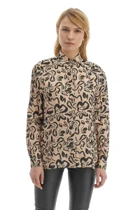 Košeľa La Martina Woman Shirt L/S Printed Poplin Ružová 1