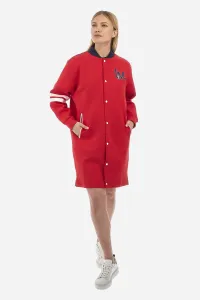 Mikina La Martina Woman Sweatshirt Double Jersey Červená 3