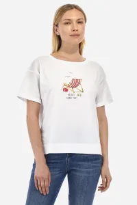 Tričko La Martina Woman T-Shirt 40/1 Cotton Jers Biela 1 #9018126