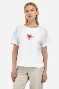Tričko La Martina Woman T-Shirt 40/1 Cotton Jers Biela 2
