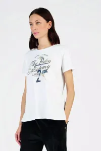 Tričko La Martina Woman T-Shirt S/S Jersey Biela 6 #3770350