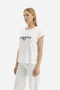 Tričko La Martina Woman T_Shirt Single Jersey Ja Biela 3