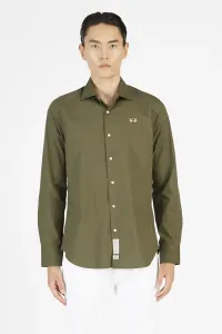 Košeľa La Martina Man Shirt L/S Poplin Zelená Xl #3776355