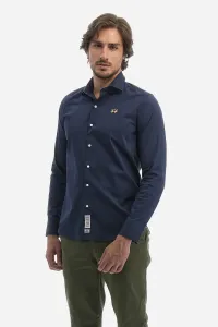 Košeľa La Martina Man Shirt Poplin Modrá Xl #8058174