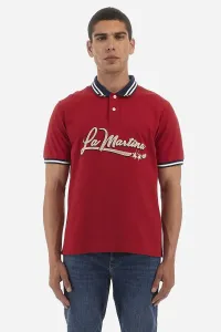 Polokošeľa La Martina Man Polo S/S Cotton Jersey Červená Xl #8072778