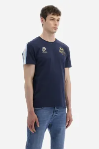 Tričko La Martina Man S/S T-Shirt Jersey Modrá L