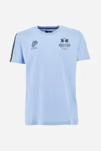 Tričko La Martina Man S/S T-Shirt Jersey Modrá M #9459411