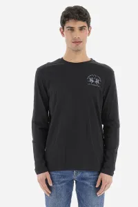Tričko La Martina Man T-Shirt Jersey Čierna Xxxl #8058646