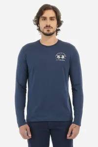 Tričko La Martina Man T-Shirt Jersey Modrá Xxl