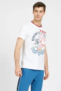 Tričko La Martina Man T-Shirt S/S Jersey Biela Xxl #5453721