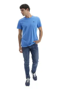 Tričko La Martina Man T-Shirt S/S Jersey Jersey Modrá Xl