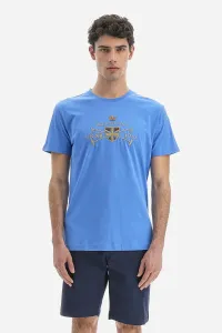 Tričko La Martina Man T-Shirt S/S Jersey Modrá Xl #5453792