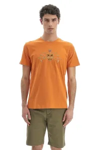 Tričko La Martina Man T-Shirt S/S Jersey Oranžová L #5453781