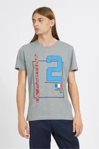 Tričko La Martina Man T-Shirt S/S Jersey Šedá L #5453685