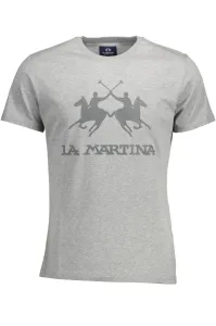 La Martina pánske tričko Farba: sivá, Veľkosť: 2XL #1516468