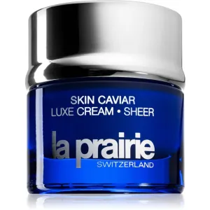 La Prairie Skin Caviar Luxe Cream Sheer 50 ml denný pleťový krém pre ženy na veľmi suchú pleť; spevnenie a lifting pleti; na dehydratovanu pleť