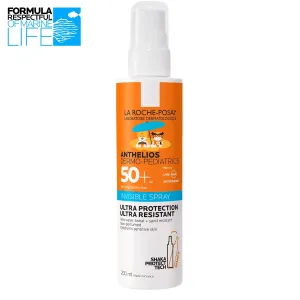 La Roche Posay Sprej na opaľovanie pre deti SPF50 + Anthelios Dermo-Pediatrics (Invisible Spray ) 200 ml