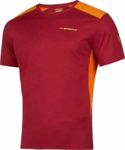 La Sportiva Embrace T-Shirt M Sangria/Hawaiian Sun M Tričko