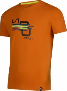 La Sportiva Stripe Cube T-Shirt M Hawaiian Sun L Tričko