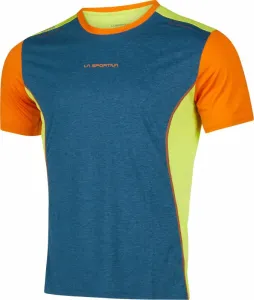 La Sportiva Tracer T-Shirt M Storm Blue/Lime Punch XL Tričko