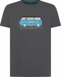La Sportiva Van T-Shirt M Carbon/Topaz S Tričko