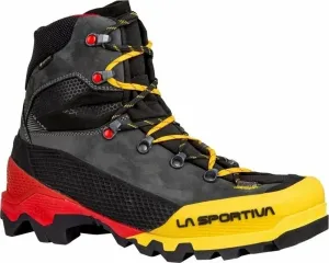 La Sportiva Aequilibrium LT GTX Black/Yellow 42,5 Pánske outdoorové topánky