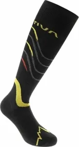 La Sportiva Skialp Socks Black/Yellow M Ponožky