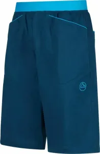 La Sportiva Flatanger Short M Storm Blue/Maui L Outdoorové šortky