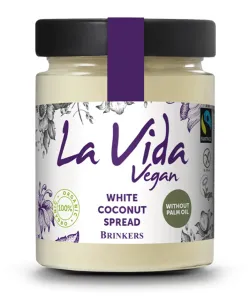 La Vida Vegan Nátierka biely kokos BIO 270 g #8991283