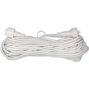 LAALU Predlžovací kábel na spojovacie reťaze PROFI 10 m – biely