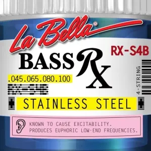LaBella RX-S4B Bass RX Stainless Steel 45-65-80-100