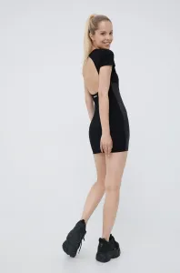 Šaty LaBellaMafia čierna farba, mini, priliehavá #8675011