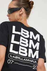 Tričko LaBellaMafia dámske, čierna farba #8744682