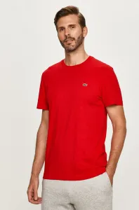 Red Men's Basic T-Shirt Lacoste #160562