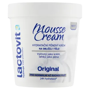 Lactovit Hydratačný penový krém na tvár i telo Original Mousse Cream 250 ml