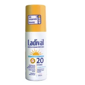 Ladival Transparent Spray SPF 20 transparentný sprej na ochranu proti slnku 150 ml