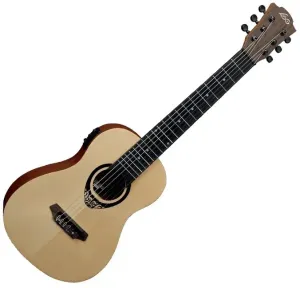 LAG TKT-150E Tiki Uku Mini Guitar Acoustic Electric