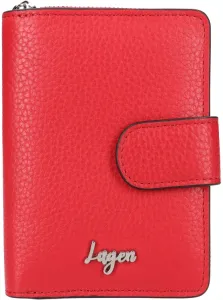 Lagen Dámska kožená peňaženka BLC/5584 RED